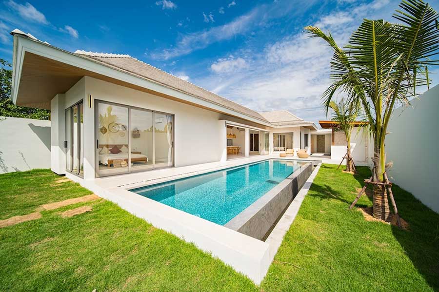 New Collection of 3-Bed 301 Sqm Single-Level Bali-Style Villas, Maenam